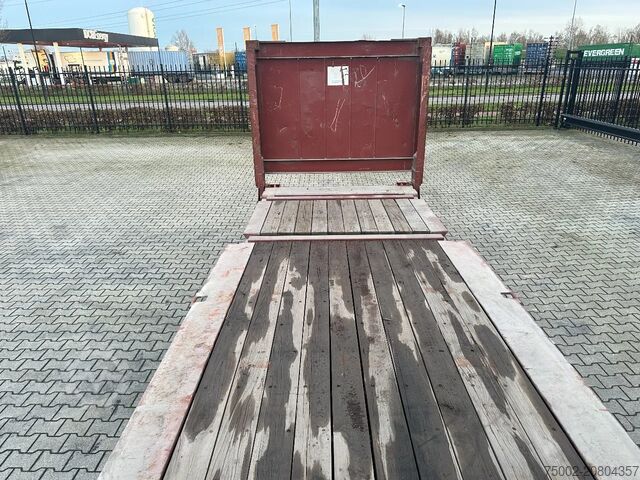 Flachcontainer CIMC 40FT FLATRACK FLUSH FOLDING / CSC: 10/2027 / 10...