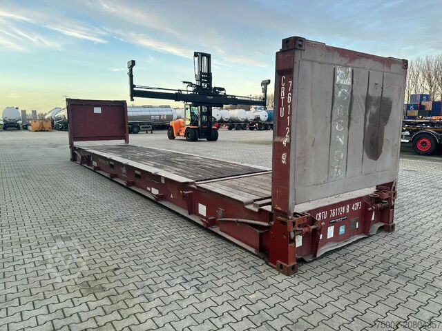 Flat containers CIMC 40FT FLATRACK FLUSH FOLDING / CSC: 10/2027 / 10...