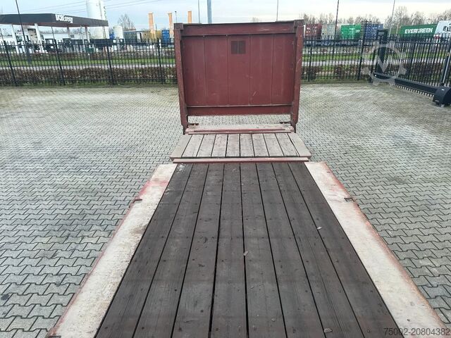 Flachcontainer CIMC 40FT FLATRACK FLUSH FOLDING / CSC: 10/2027 / 10...