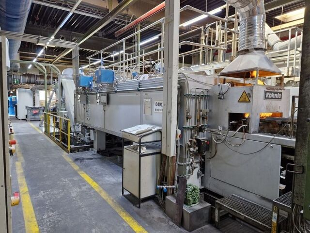 El. heated salt bath continuous furnace Kohnle BLH 950-650/100-5000