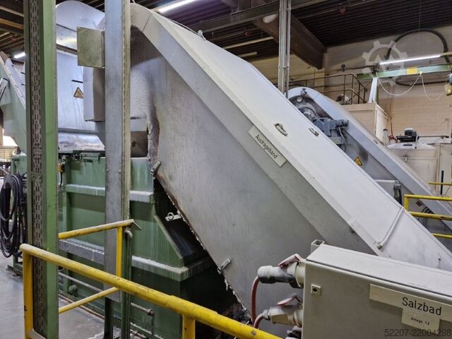 El. heated salt bath continuous furnace Kohnle BLH 950-650/100-5000