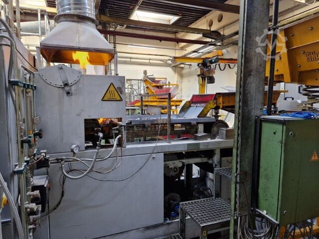 El. heated salt bath continuous furnace Kohnle BLH 950-650/100-5000