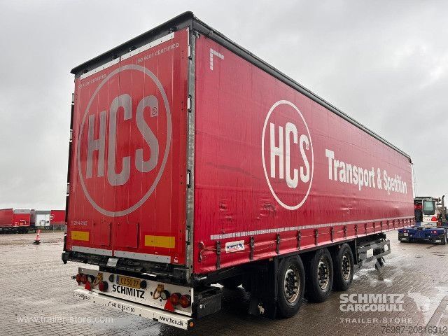 Open semitrailer with tarp Schmitz Cargobull Curtainsider Standard