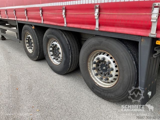 Open semitrailer with tarp Schmitz Cargobull Curtainsider Standard