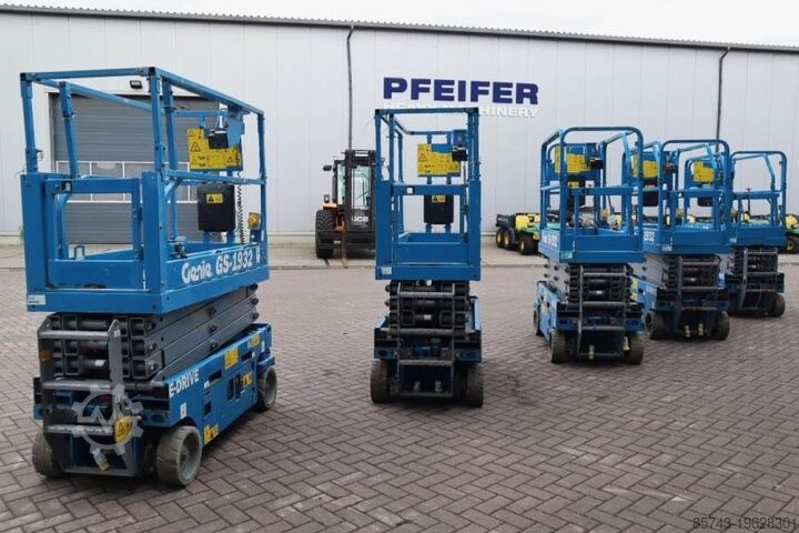 Scherenhebebühne Genie GS1932 E-Drive Several In Stock, 8m Working Height