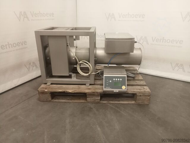 Rapid 5000/200/75/600 Metalldetektor und Metallabscheider aus Edelstahl