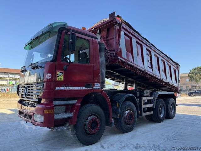 Kipper LKW Mercedes-Benz Actros 4148K V8 Kipper 8x4 Euro3 40Ton