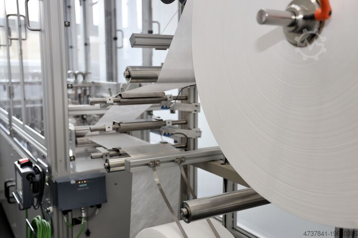 Face mask production line PIA Automation Amberg GmbH 