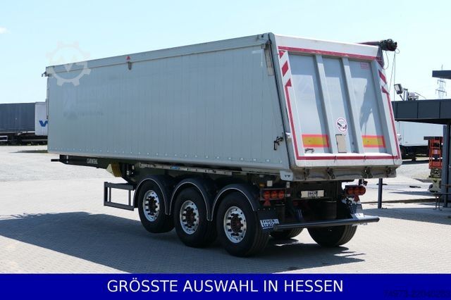 Tipper semitrailer CARNEHL Alukasten Mulde 38m³ Leer 5,5to. ¤e