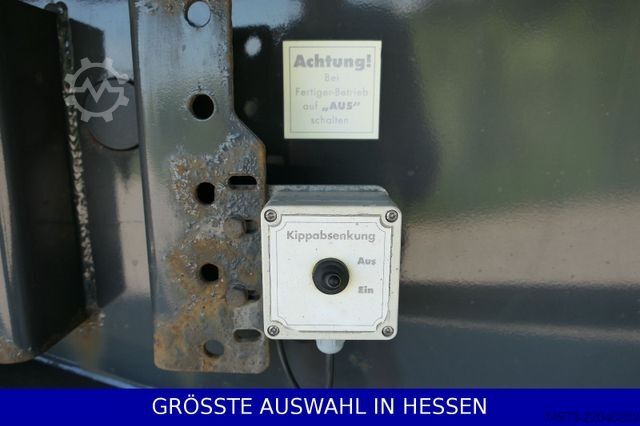 Tipper semitrailer CARNEHL Alukasten Mulde 38m³ Leer 5,5to. ¤e