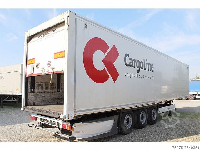 Reefer/Isolated/Freeze Krone semirimorchio isotermico doppio piano usato