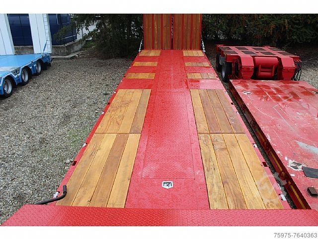 Lowbed construction machinery carrellone collo doca rampe doppie nuovo ceylan