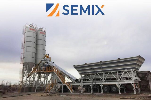 CONCRETE BATCHING PLANT Mobile 100S4 SEMIX Mobile 100 S4