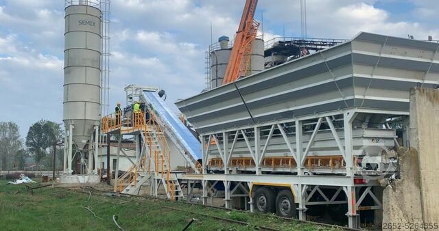 CONCRETE BATCHING PLANT Mobile 100 S4 SEMIX Mobile 100 S4
