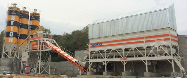 CONCRETE BATCHING PLANT Mobile 160S4 SEMIX Mobile 160S4