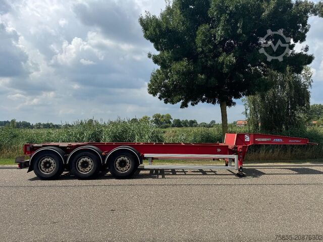 Container transport Asca Chassis 20FT Tank lowbed / ADR / SAF Disc