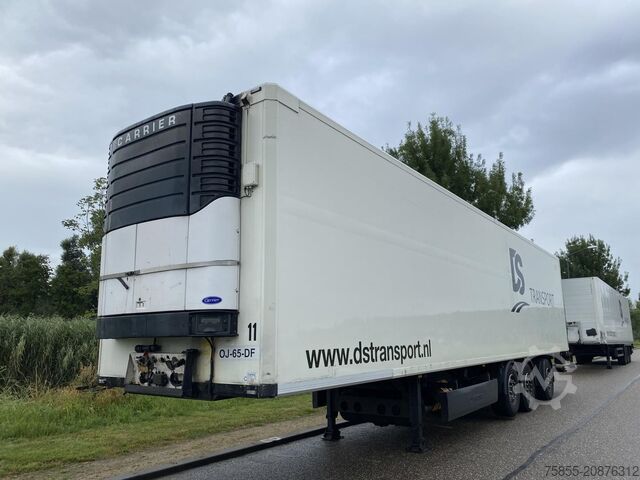 Refrigerated/freezer transport Krone SDR 27 3-Axle Fridge / Carrier Maxima / Liftaxl...