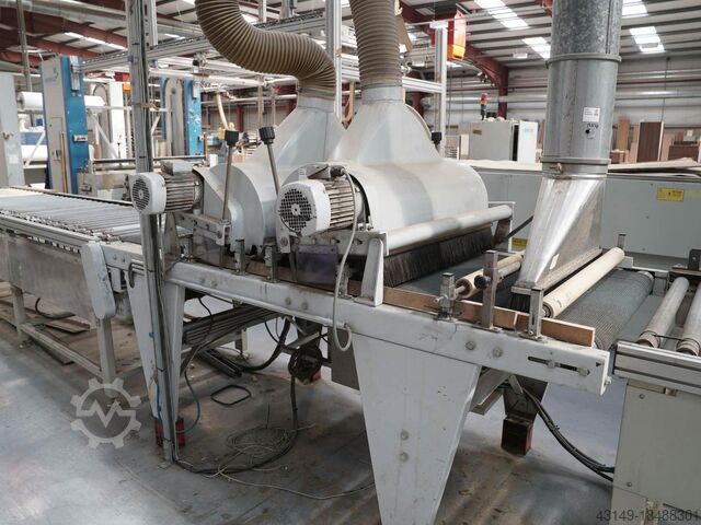 Brush grinding and distribution machine Leif & Lorentz B4 1000