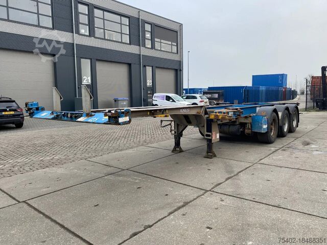 Container transport Renders RPS 12.27 / Container chassis / BPW + DISC