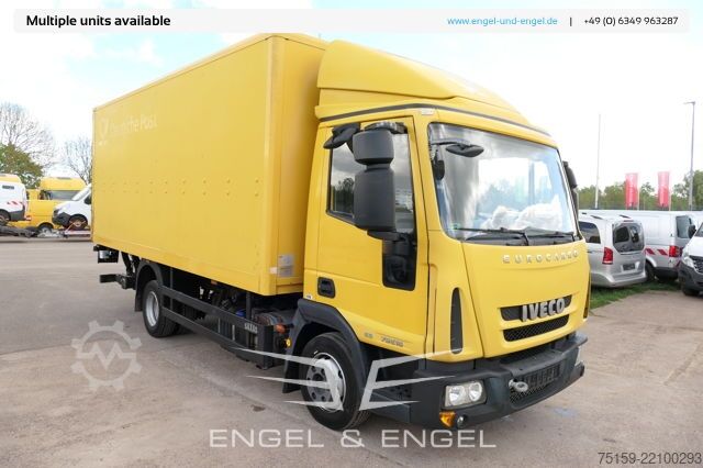 Box van iveco EuroCargo ML 75 E 16 P LBW LUFT AUTOMATIK EURO-5 Koffer-Innenlänge 5,5m