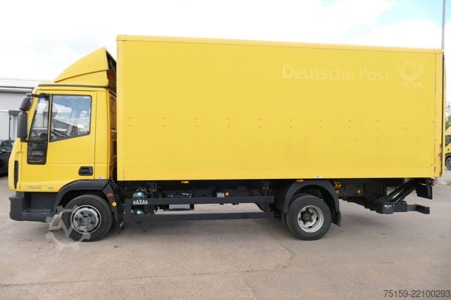 Box van iveco EuroCargo ML 75 E 16 P LBW LUFT AUTOMATIK EURO-5 Koffer-Innenlänge 5,5m