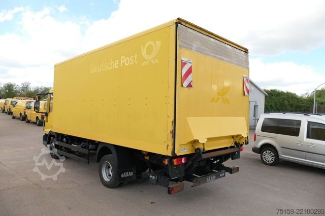 Box van iveco EuroCargo ML 75 E 16 P LBW LUFT AUTOMATIK EURO-5 Koffer-Innenlänge 5,5m