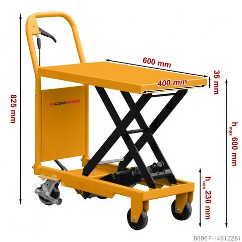 Platform scissor truck CORMAK TA15