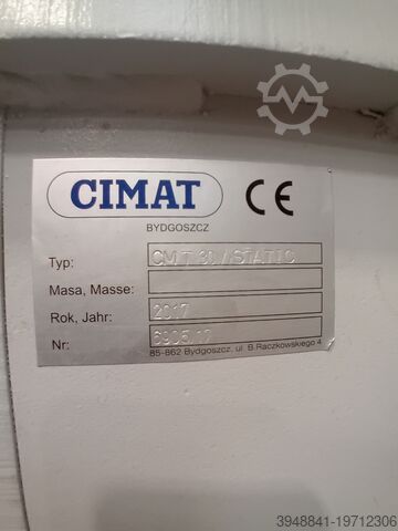 Industrielle statische Auswuchtmaschine Cimat CMT30/STATIC