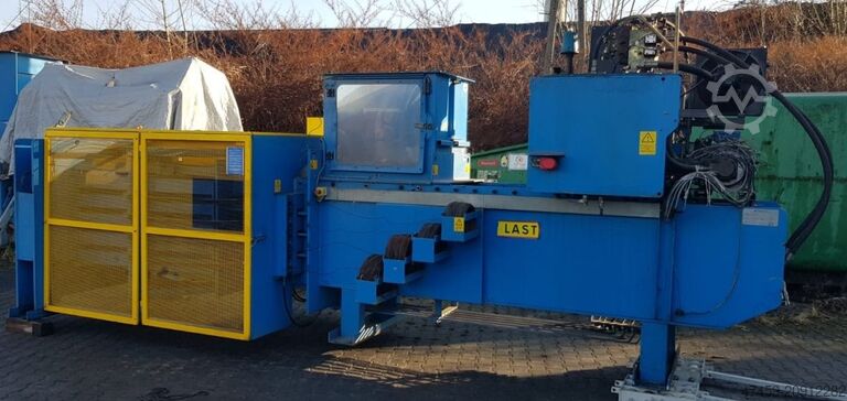 Kanalballenpresse PRESONA LP 40 OH1, gut fuer PET Flaschen