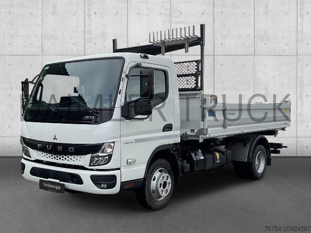 Three-way tipper van FUSO Mitsubishi Canter 7C18 4x2 Meiller Kipper AHK Klim