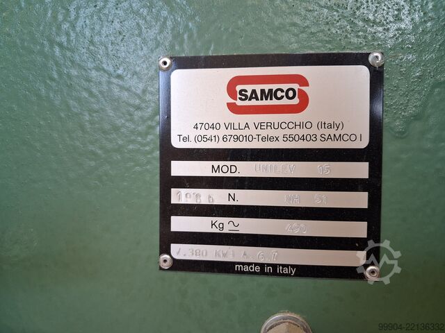Edge sanding machine Samco UNILEV 15
