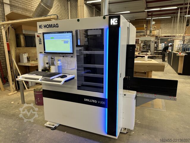 Throughfeed drilling machine HOMAG DRILLTEQ V-200