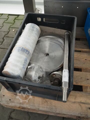 Maschine zum Enthäuten und Schneiden von Streifen Weber ASL 560