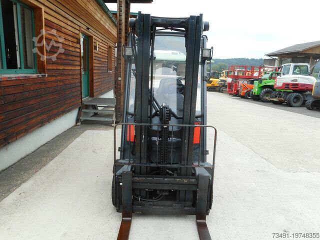 4-wheel forklift Linde H20T-01 Triplex