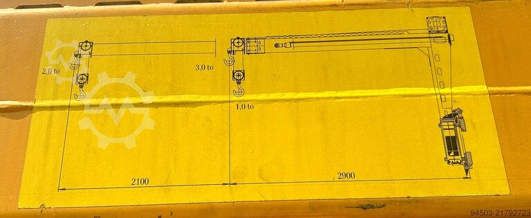 Schwerlast-Kompaktstapler Paus PGS 9