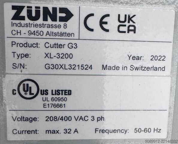 Zund G3 - Modul 3,6 kW - ARC - Tandem Zünd XL-3200