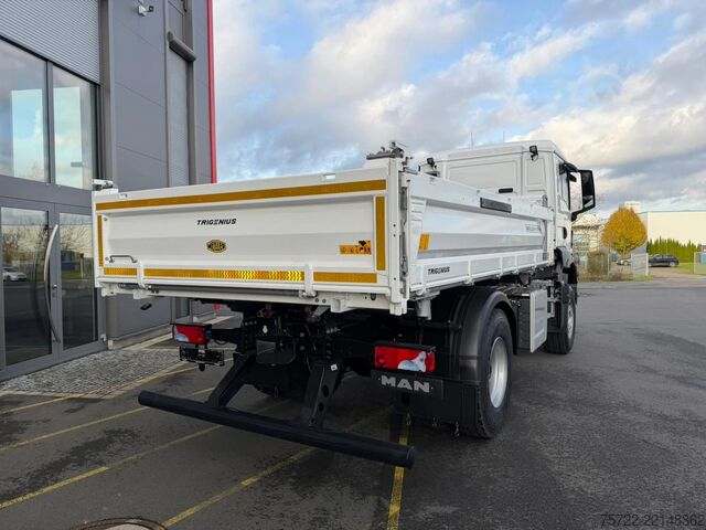 3-sided tipper MAN TGS 18.440 4x2 BL MEILLER Krankipper Palfinger
