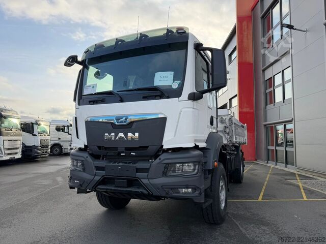 3-sided tipper MAN TGS 18.440 4x2 BL MEILLER Krankipper Palfinger