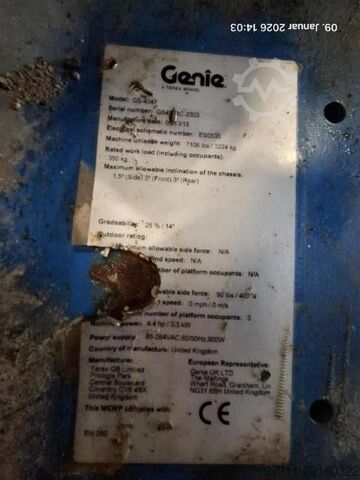 Scissor lift Genie GS-4047