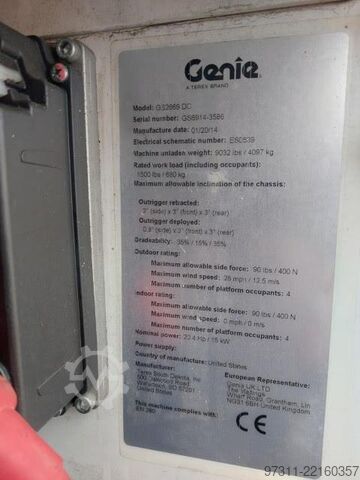 Scissor lift Genie GS-2669 DC OR