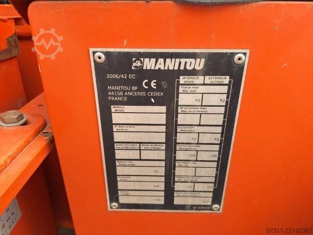 Gelenkteleskoparbeitsbühne Manitou 150AETJ C 3D