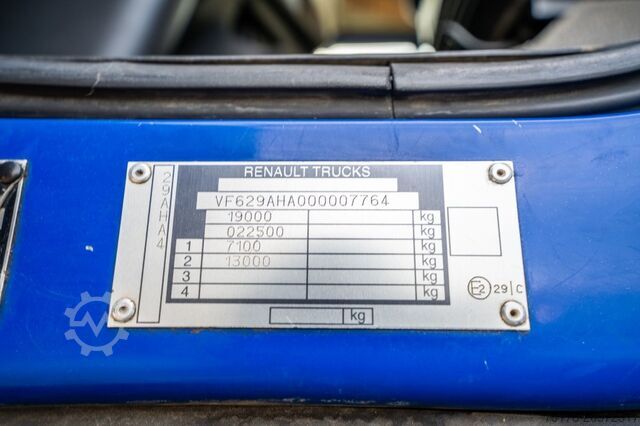 Tarpaulin RENAULT PREMIUM 320 DXI + DHOLLANDIA 1.5T