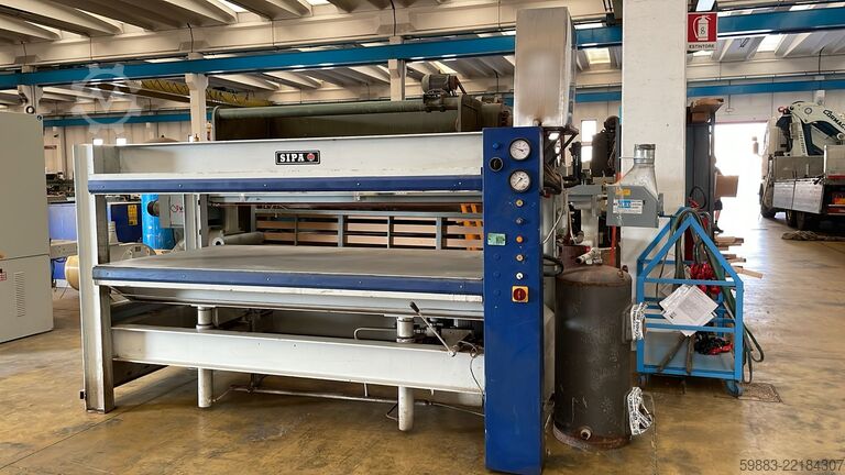Veneer press SIPA 2500×1200