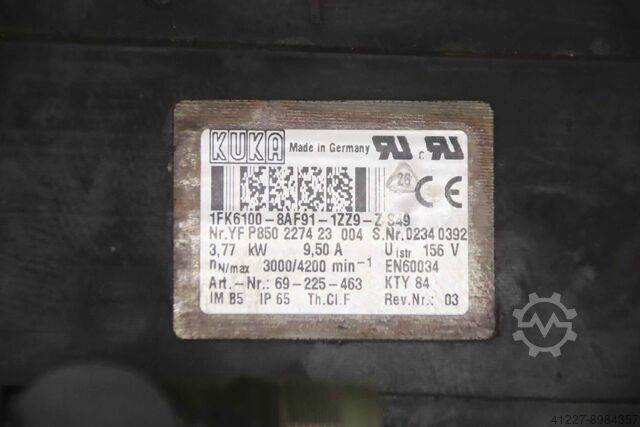Servomotor KUKA 1FK6100-8AF91-1ZZ9-Z S49
