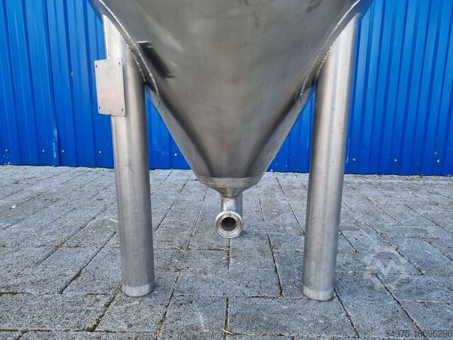 Edelstahlbehälter/ Tank mit Doppelmantel Inox Behälter GmbH