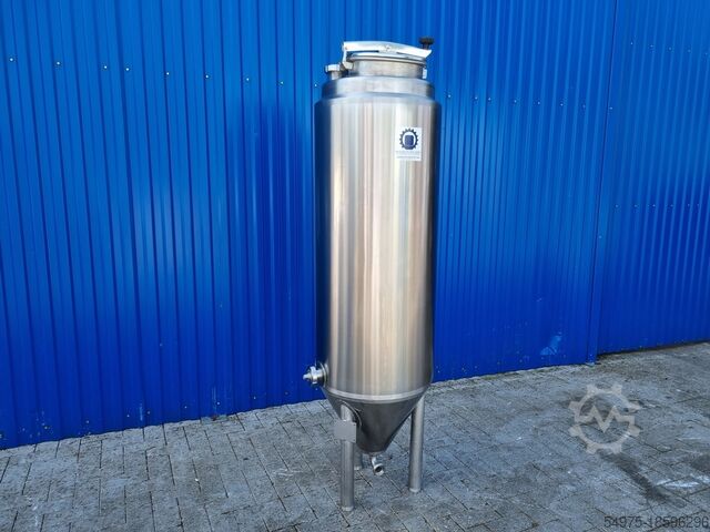 Edelstahlbehälter/ Tank mit Doppelmantel Inox Behälter GmbH