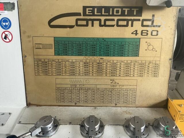 Horizontal lathes Elliott Concord 460 Elliott Concord 460 Concord