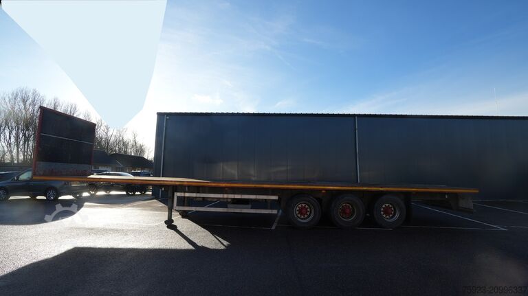 Plattformanhänger Netam-Fruehauf 3 AXLE FLATBED TRAILER