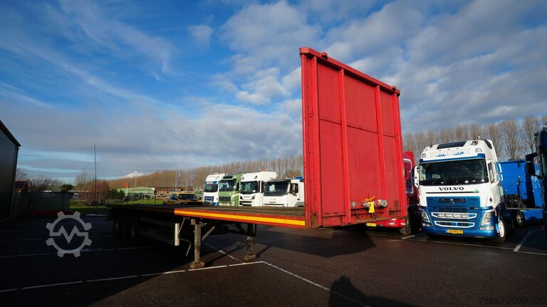 Plattformanhänger Netam-Fruehauf 3 AXLE FLATBED TRAILER