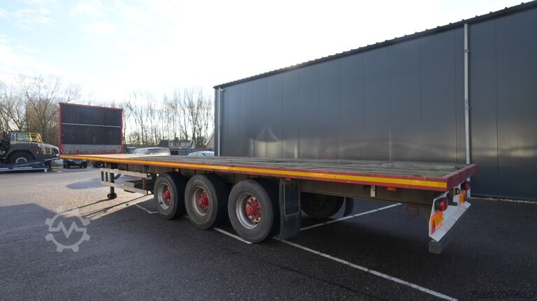 Plattformanhänger Netam-Fruehauf 3 AXLE FLATBED TRAILER